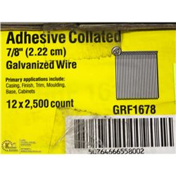 CASE OF GRIP RITE 16 GAUGE COLLATED BRAD NAILS