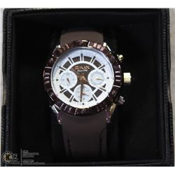 Q-MAX WINE COLOUR WATCH W/ DATE ANALOG