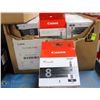 Image 1 : CASE OF CANON INK CARTRIDGES CIL-8 BLACK