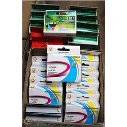 2 BOXES OF INK CARTRIDGES FOR CANON PRINTERS