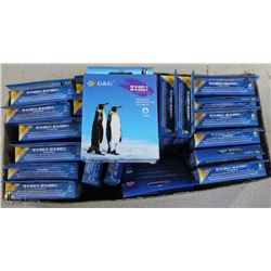 BOX OF INK CARTRIDGES FOR BROTHER PRINTER DCP-145C