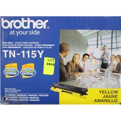 BROTHER ORIGINAL TONER CARTRIDGE  TN-115Y YELLOW