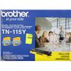 Image 1 : BROTHER ORIGINAL TONER CARTRIDGE  TN-115Y YELLOW