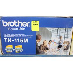 BROTHER ORIGINAL TONER CARTRIDGE  TN-115M MAGENTA