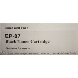 PREMIUM TONER CARTRIDGE EP-87 BLACK