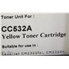 Image 1 : PREMIUM TONER CARTRIDGE CC532A YELLOW