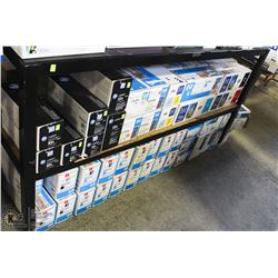 STEEL WORK TABLE 73" X 31" X 38"