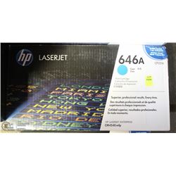 HP ORIGINAL TONER CARTRIDGE 646A CYAN