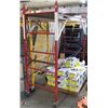 Image 1 : 6 FT STEEL MOBILE SCAFFOLD W/ PLATFORM