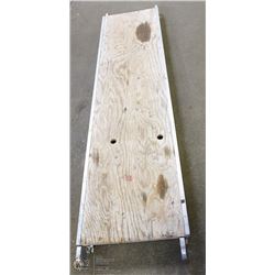 6FT SCAFFOLD 1-1/2" STEEL TUBING W/ ONE PLATFORM