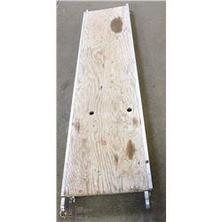 6FT SCAFFOLD 1-1/2" STEEL TUBING W/ ONE PLATFORM