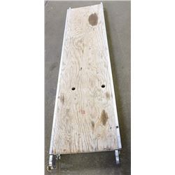 6FT SCAFFOLD 1-1/2" STEEL TUBING W/ ONE PLATFORM