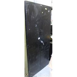 METAL 2 DOOR STORAGE CABINET 35" X 20" X 75"