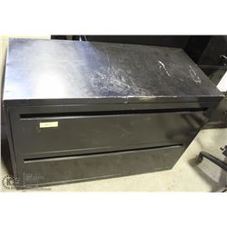 LONG 2 DRAWER FILING CABINET 42" X 19" X 28"