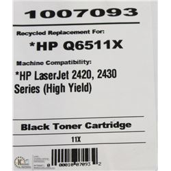 HIGH RESOLUTION TONER HP Q6511X BLACK