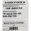 Image 1 : HIGH RESOLUTION TONER HP Q6511X BLACK