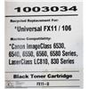 Image 1 : HIGH RESOLUTION TONER UNIVERSAL FX11/106 BLACK