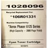 Image 1 : HIGH RESOLUTION TONER XEROX 106R01331 CYAN
