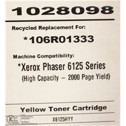 HIGH RESOLUTION TONER XEROX 106R01333 YELLOW