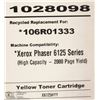 Image 1 : HIGH RESOLUTION TONER XEROX 106R01333 YELLOW
