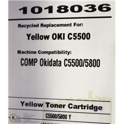 HIGH RESOLUTION TONER OKI C5500 YELLOW