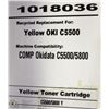 Image 1 : HIGH RESOLUTION TONER OKI C5500 YELLOW