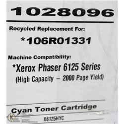 HIGH RESOLUTION TONER XEROX 106R01331 CYAN
