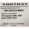 Image 1 : HIGH RESOLUTION TONER HP C4127X MICR
