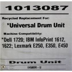HIGH RESOLUTION UNIVERSAL DRUM UNIT