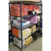 Image 1 : 5 TIER METAL ROLLING CART 48" X 21" X 63"