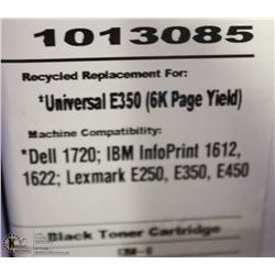 HIGH RESOLUTION TONER UNIVERSAL E350 BLACK