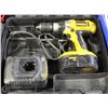 Image 1 : DEWALT 18V 1/2" CORDLESS DRILL WITH CHARGER AND