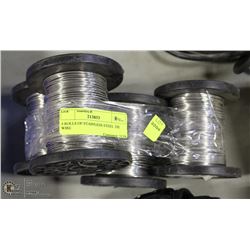 4 ROLLS OF STAINLESS STEEL TIE WIRE