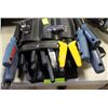 Image 1 : ELECTRICIAN POUCH WITH SCREWDRIVER, WIRE STRIPPER,