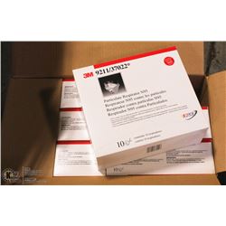 CASE OF 3M PARTICULATE RESPIRATORS N95