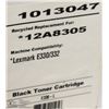 Image 1 : HIGH RESOLUTION TONER 12A8305 BLACK