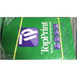 CASE OF TOP PRINT LETTER SIZE PRINTER PAPER