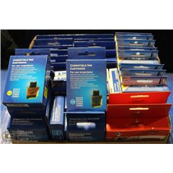 BOX OF ASSORTED BROTHER REPLACEMENT INK