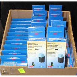 BOX OF ASSORTED HP REPLACEMENT INK