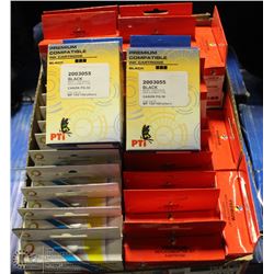 BOX OF ASSORTED CANON REPLACEMENT INK