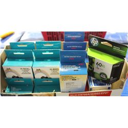 BOX OF HP 60XL REPLACEMENT INK
