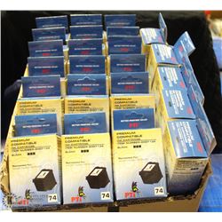 BOX OF HP 74 REPLACEMENT INK