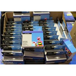 BOX OF BROTHER B-LC12/73/75/77/400 REPLACEMENT INK