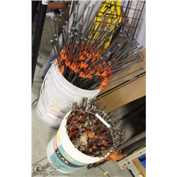 2 PAILS OF SNAPTY CEMENT ANCHORS