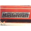 Image 2 : RED MASTERCRAFT TWO PIECE TOOL BOX.