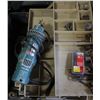 Image 1 : MAKITA DRYWALL CUTOUT TOOL WITH TACKLE BOX AND