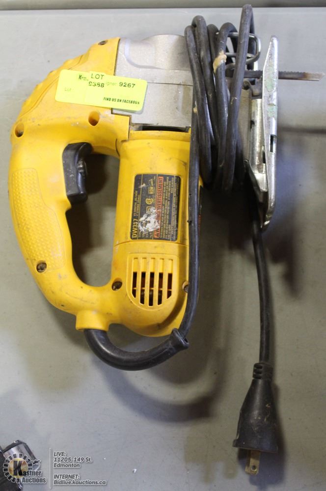 DEWALT DW317 ORBITAL JIGSAW