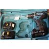 Image 1 : MAKITA 18V 1/2" CORDLESS DRILL WITH 3 BATTERIES