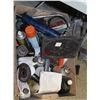Image 1 : BIN OF ASSORTED ADHESIVES, LUBRICANTS AND MORE