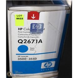 HP ORIGINAL TONER CARTRIDGE Q2671A CYAN